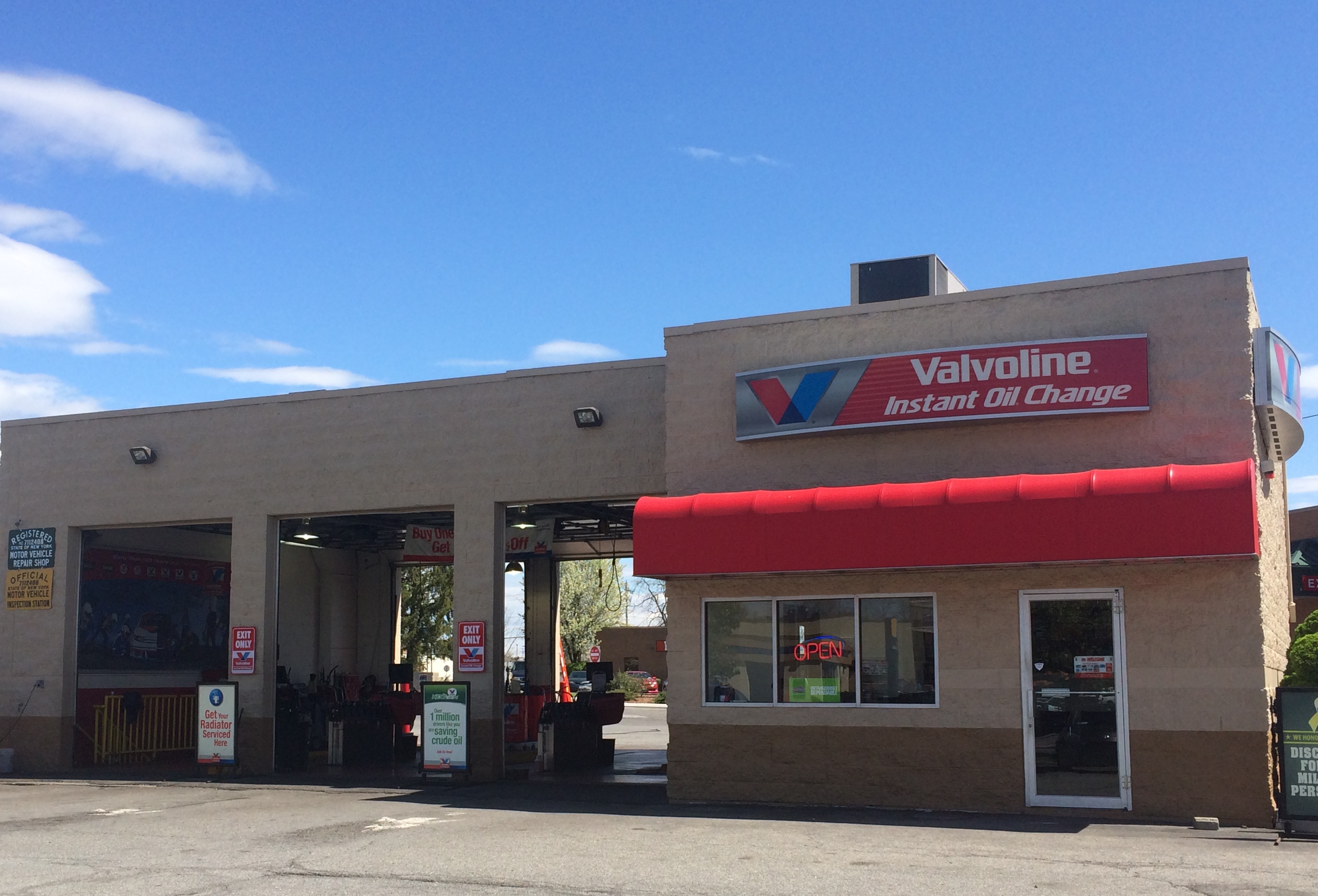 Valvoline inspection on sale